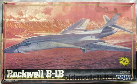MPC 1/72 Rockwell B-1B Bomber, 1-4551 plastic model kit
